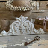 Old pediment, door top