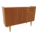 Enfilade scandinave en teck et en chêne, Suède, 1960