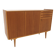 Enfilade scandinave en teck et en chêne, Suède, 1960