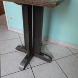 Wooden bistro table from the 50s