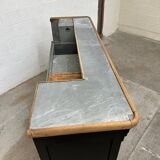 Art Deco oak bar