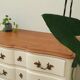 Creme white chest of drawers
