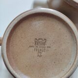 Brenne grand feu stoneware mug/bowl duo