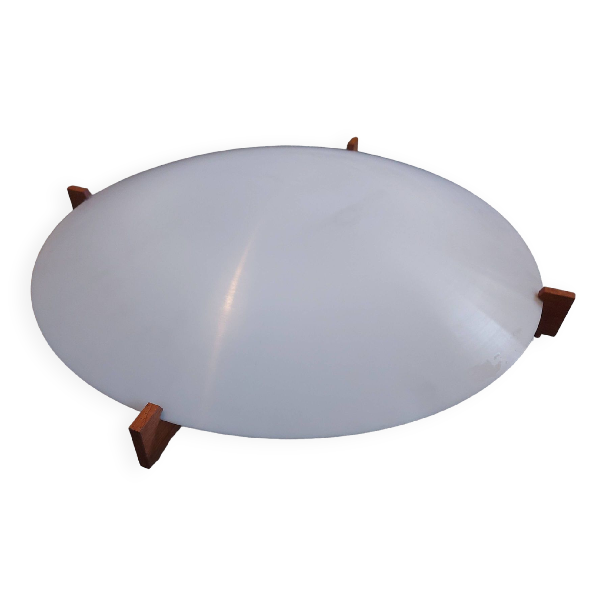 Plafonnier, lustre design Scandinave Osten Kristiansson pour Luxus