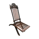 Folding armchair
