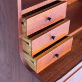 Scandinavian teak secretary from the 1960s.