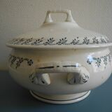 ancien légumier soupière Terre Fer Choisy Roi antique french dish