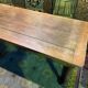 Table de ferme en chêne de style Louis XIII