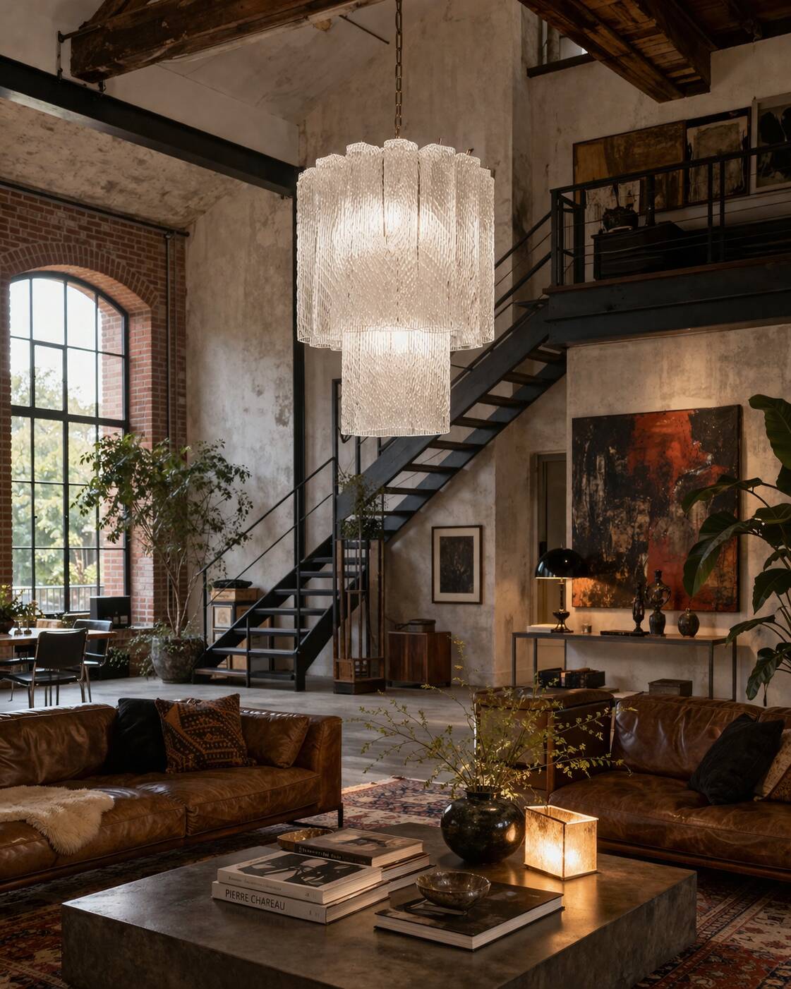 Murano lustre attributed to Toni Zuccheri – Venini – textured glass – year