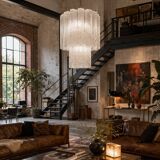 Murano lustre attributed to Toni Zuccheri – Venini – textured glass – year