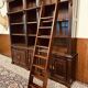 Classic English Mahogany Library Bookcase