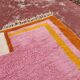Large pink Berber rug 290x210 cm thick Handmade – Bohemian chic style