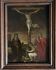 Christ on the cross, oil on copper, 17th century