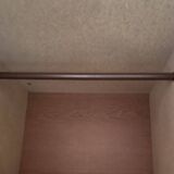 Vintage solid wood wardrobe