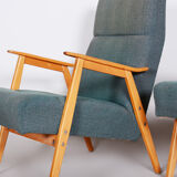 Paire de fauteuils Jaroslav Šmídek - Czech Mid Century
