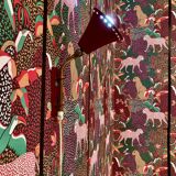 Modular appliqué Scandinavian design 1950.