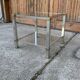 Vintage Brass and Chrome Coffee Table by Pierre Vandel, Paris, 1970s