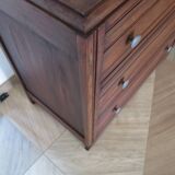 Art Deco chest of drawers - 1950s - mustache-style legs - vintage