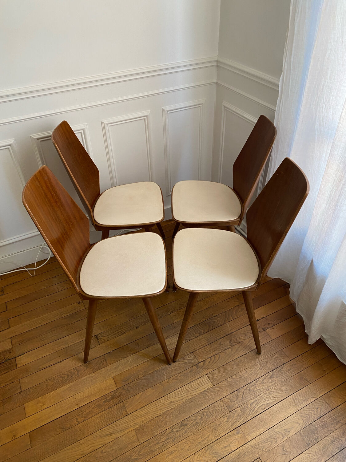 4 Baumann chairs