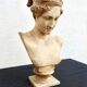 Antique-style plaster bust after Antonio Canova, "Hebe", circa 1900