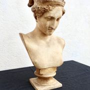 Antique-style plaster bust after Antonio Canova, "Hebe", circa 1900