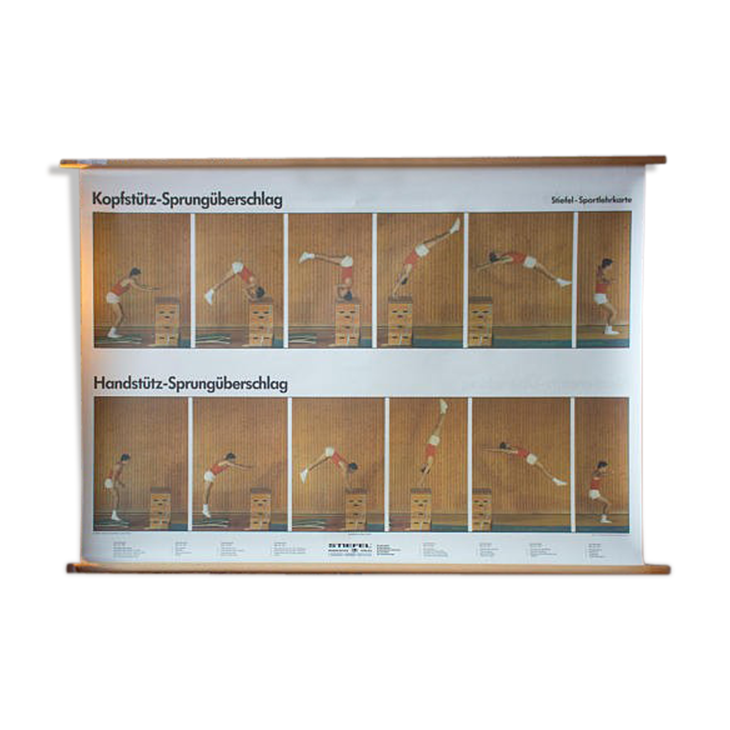 "Sports" published by Paul Sappl Austria 1968 poster