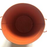 Orange zinc jar