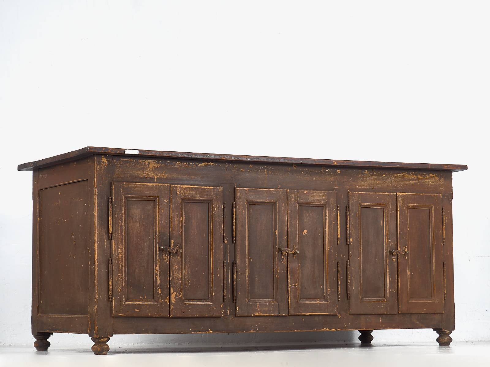 Buffet, îlot ancien en bois, vers 1850