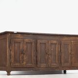 Buffet, îlot ancien en bois, vers 1850