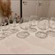 Set of 6 crystal cognac glasses - Baccarat - Fruit decoration - Perfect