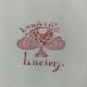 Pair of flat plates Lunéville model Lucien – Clover decoration early 20th century