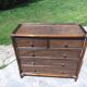 Rattan chest of drawers
