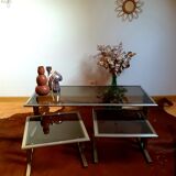 Vintage pull-out coffee tables