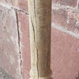 Solid oak column