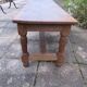Bench in oak