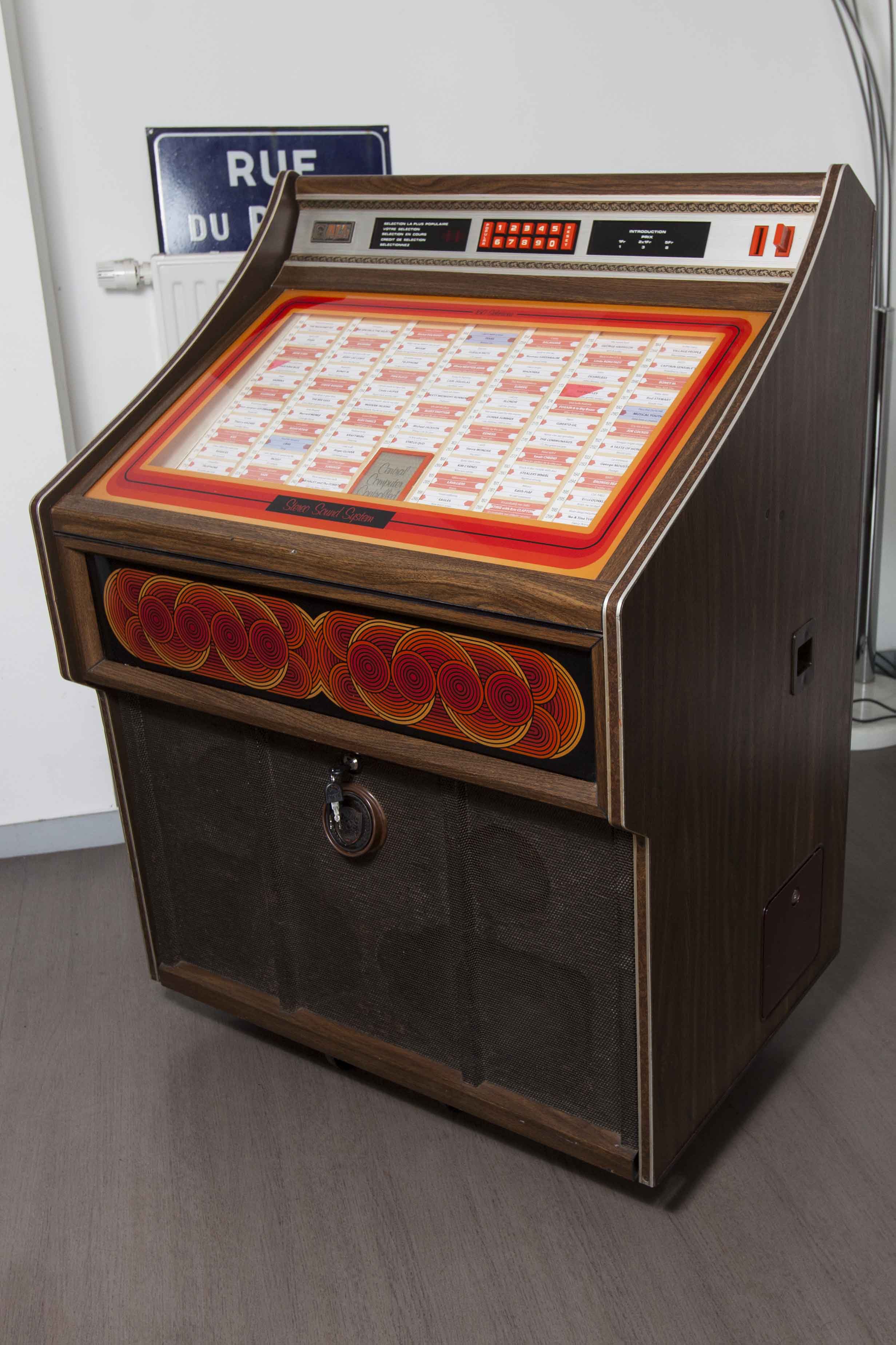 Jukebox rowe ami ri-3 jewel 1980 ready to use