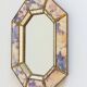 Venetian Modern Octagonal Wall Mirror, Handcrafted in Spain, Dated 1989
