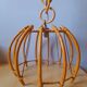 Rattan suspension by Louis Sognot, 1960