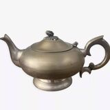 English silver-plated teapot