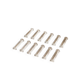 Set of 12 vintage glass knife rests – Original box – Hungary