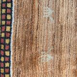 Vintage carpet Persian Gabbeh 84x194 cm