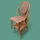 Pair of antique bistro terrace chairs