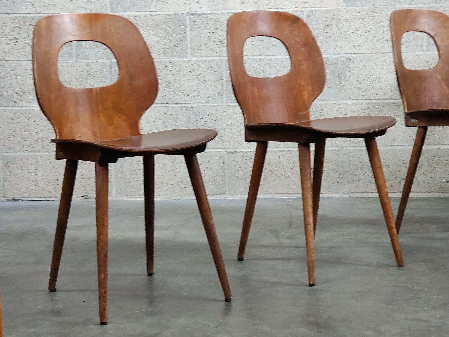 Set of 4 Baumann chairs