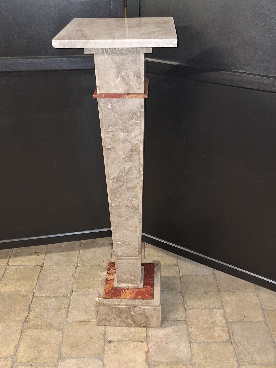 Art Deco marble column