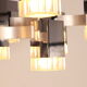 Ceiling light model 'Cubic' with 13 light units by Sciolari - Italy - 1970's