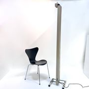 "Zagar" Halogen Floor Lamp, First Model in Metal by Silvio Carpani for Stilnovo, Italy 1978