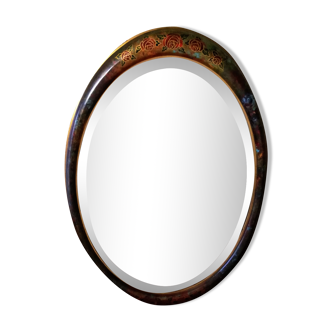 Vintage oval mirror, 93x62 cm