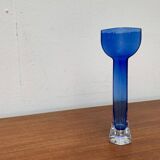 Vintage Glass Art Vase by Renate Stock for Sea Glasbruk, Sweden, 1970s