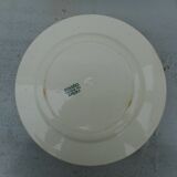 Set of 6 plates flat earthenware