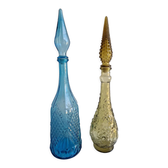 Pair of Empoli bottles